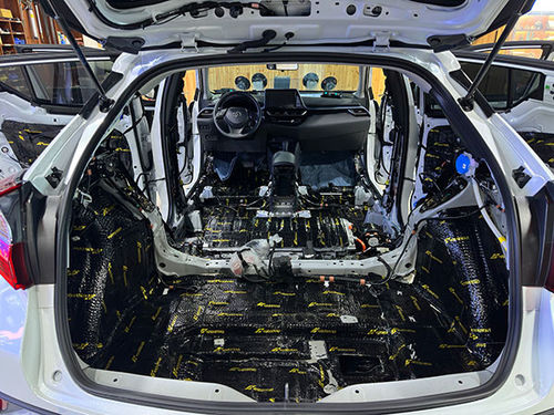 Toyota Yizawa cassa di costruzione di isolamento acustico per auto intera