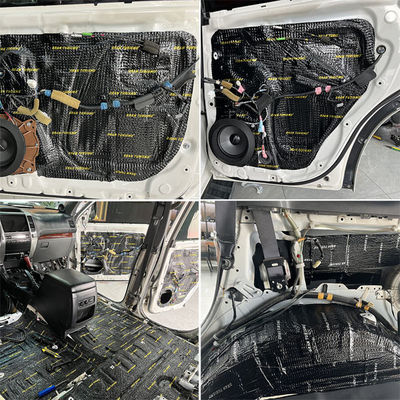 High Density Vibration Damping Pads Vehicle Wind Noise Reduction Stop Speaker Distortion