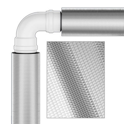 Prezzo buono Casa di gomma di plastica Isolamento acustico Riduzione dell'umidità Vibrazione del buco di spillo Assorbimento acustico delle fogne in linea