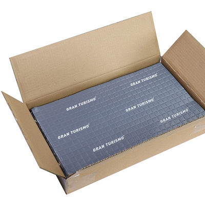 Prezzo buono Pad di ammortizzazione e riduzione delle vibrazioni da 2 mm / incisione stampata in foglio di alluminio / tappeto di attenuazione del suono per auto in linea