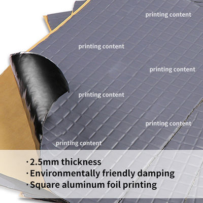 Prezzo buono 2.5mm cuscinetto anti-vibrazione per auto ecologico / tappeto anti-suono per auto in linea