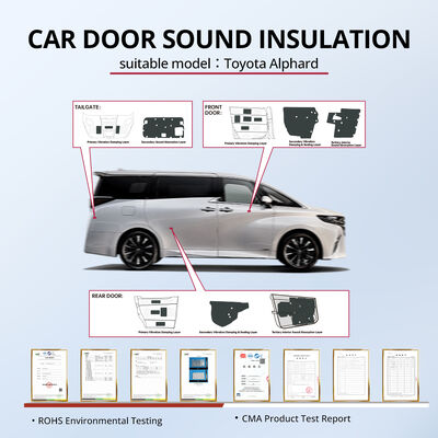 Prezzo buono Kit di isolamento acustico per portiera auto Toyota Alphard / Fabbrica audio per veicoli / montaggio diretto / altoparlanti plug and play / Soluzione di isolamento acustico personalizzata in linea